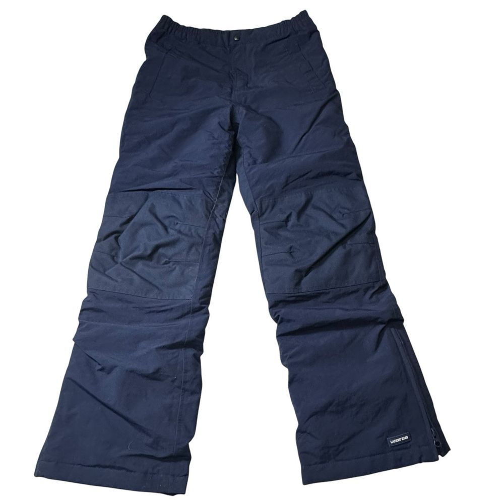 Girls Lands End Size‎ 14 Blue Snowboard Ski Pants Snowsuit Insulated